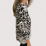 Zlata – Ležerna ženska majica s leopardim uzorkom Karolina Prague