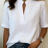 Elisa — Elegantní halenka s rafinovaným límcem Karolina Prague