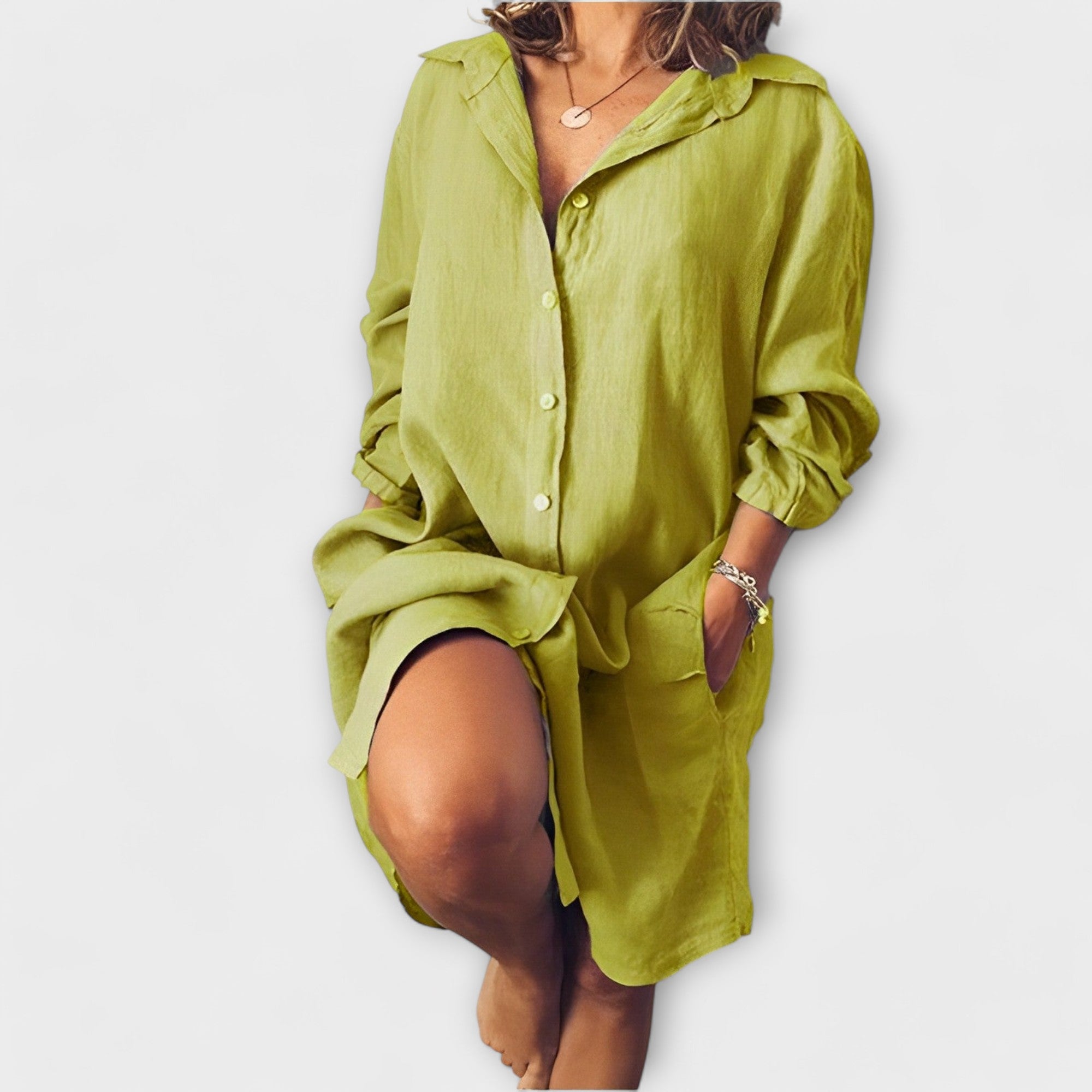 Gracija - Casual bluza od platna Karolina Prague