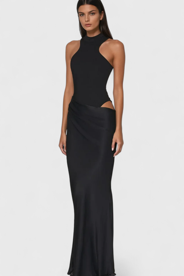 Leona Maxi Haljina s Tank Top Stilom i Izduženom Siluetom Karolina Prague