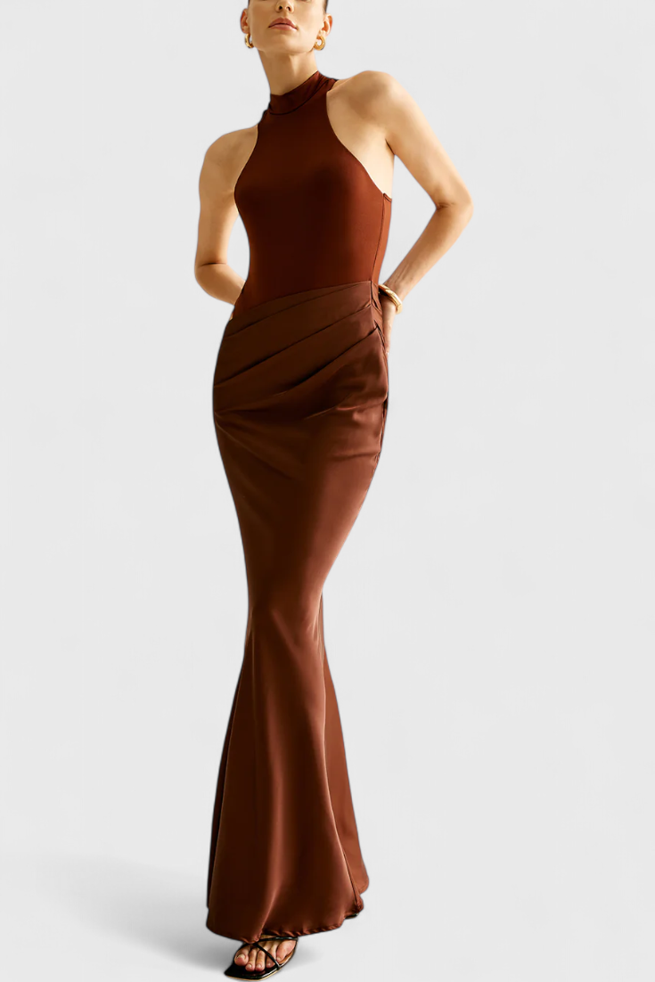 Leona Maxi Haljina s Tank Top Stilom i Izduženom Siluetom Karolina Prague