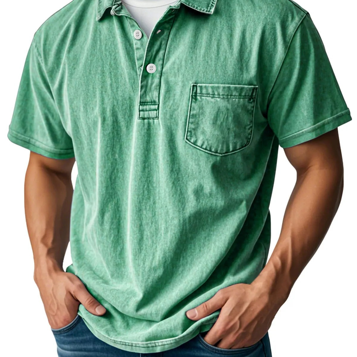 Donald | Stylisches Kurzarm-Poloshirt Karolina Prague