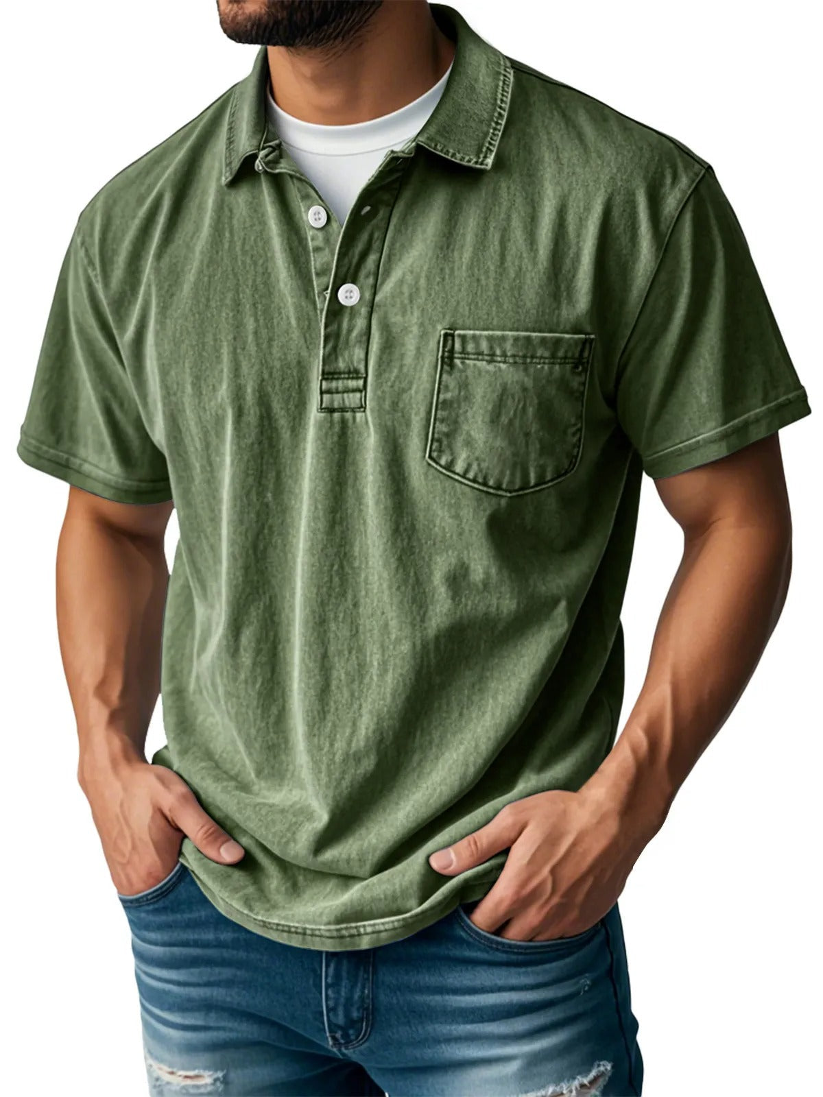 Donald | Stylisches Kurzarm-Poloshirt Karolina Prague