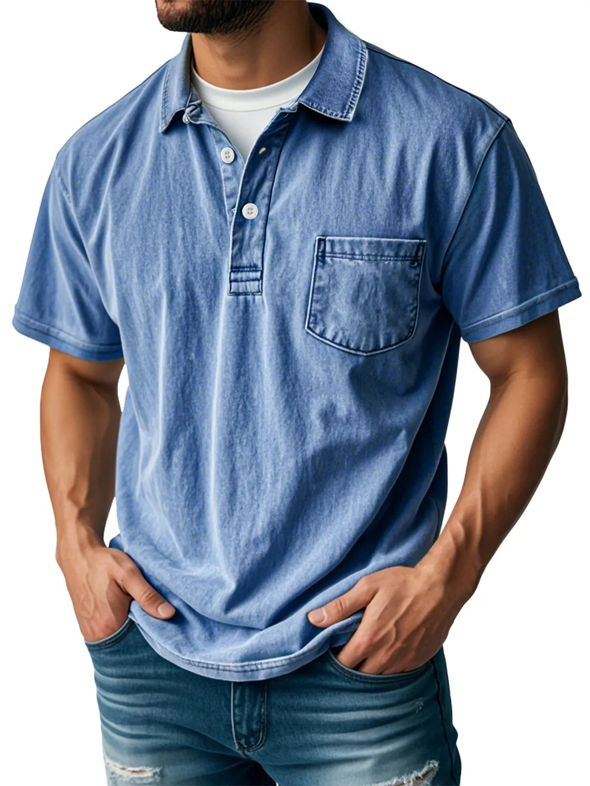 Donald | Stylisches Kurzarm-Poloshirt Karolina Prague