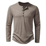 Walt | Langarmshirt mit Knopfleiste Karolina Prague