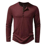 Walt | Langarmshirt mit Knopfleiste Karolina Prague