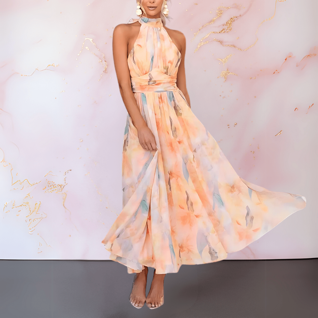 Esther - Elegantna akvarel haljina Karolina Prague