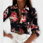 Camila – Sofisticirana Geometrijska Bluza Karolina Prague